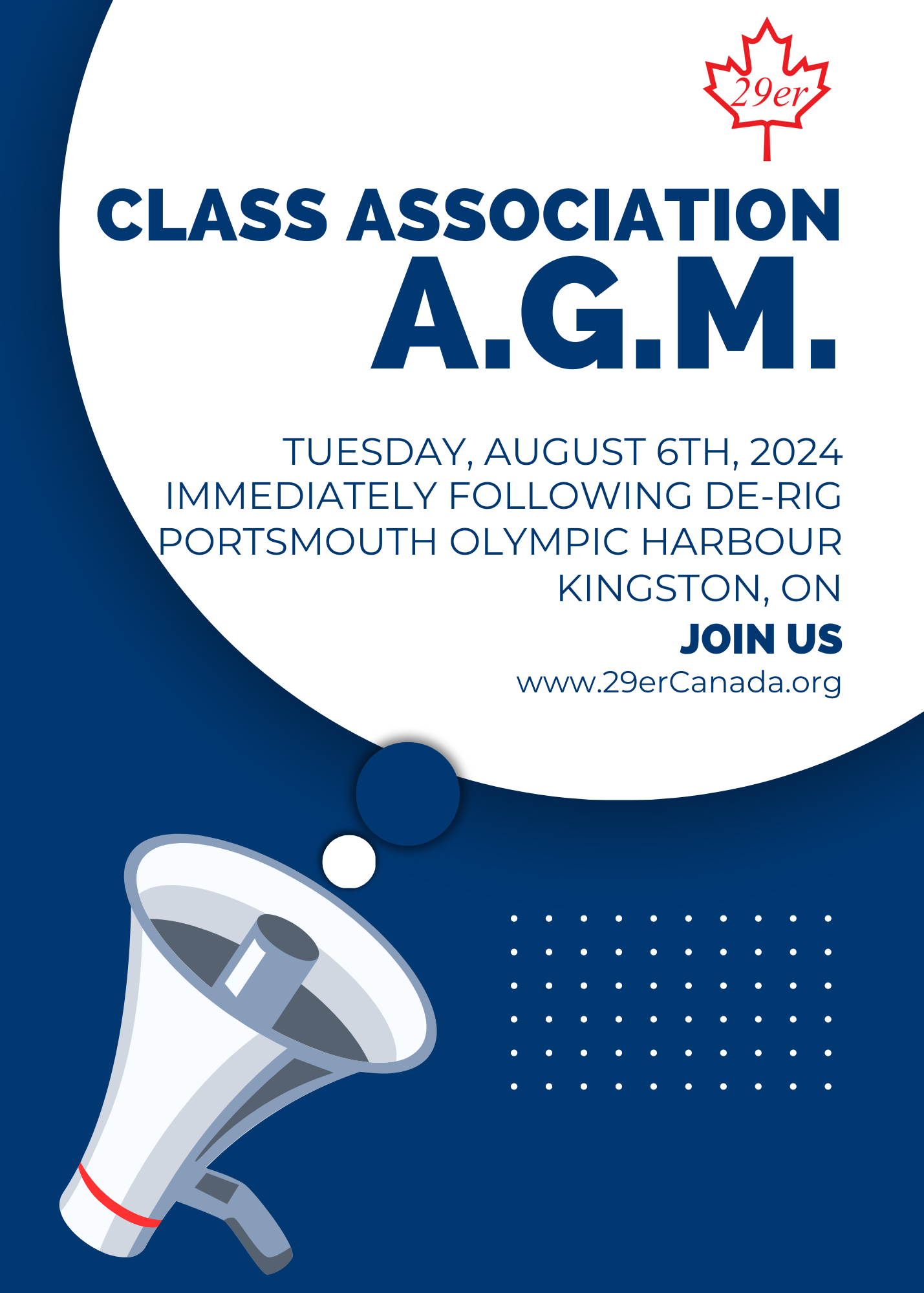 AGM – Save the Date!!!