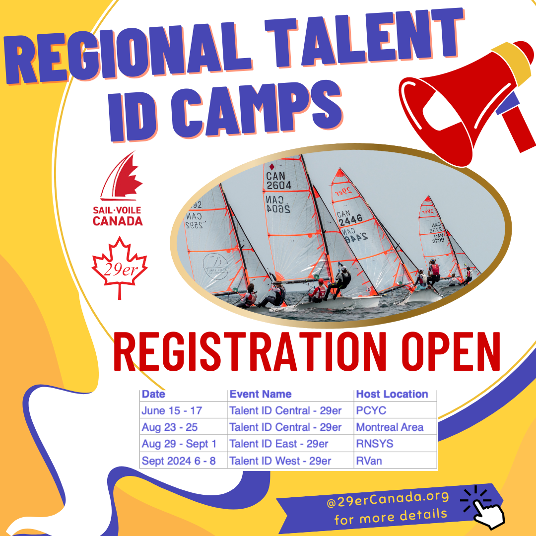 Sail Canada Talent ID Camps – Registration NOW OPEN!